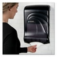 thumbnail image 3 of Ultrafold Multifold/c-Fold Towel Dispenser, Oceans, 11.75 X 6.25 X 18, Transparent Black Pearl | Bundle of 10 Each, 3 of 5