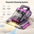 thumbnail image 2 of LSNOYRD Mattress Vacuum Cleaner, 18Kpa/30Mins Cordless Bed Vacuum with UV Light & LED Display, Handheld Vacuum for Bed, Couch & Sofa, 2 of 12