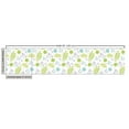 thumbnail image 2 of Botany Fabric by the Yard Upholstery, Botanical Elements Leaves Blossoms Flowers on Plain Backdrop Pattern, Decorative Fabric for DIY and Home Accents, Seafoam Pale Pink by Ambesonne, 2 of 4