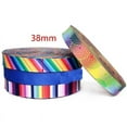 thumbnail image 4 of 5Meters Printed Webbing Tape 38mm Polyester Bag Strap Ribbon Handbag Handle Leather Belt DIY Textile Sewing Material Accessories, 4 of 5