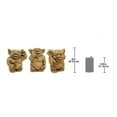 thumbnail image 6 of Design Toscano The Picc-a-Dilly Gargoyle Sculptures - Medium (Set Includes: Medium Bum, Ear & Nose), 6 of 6