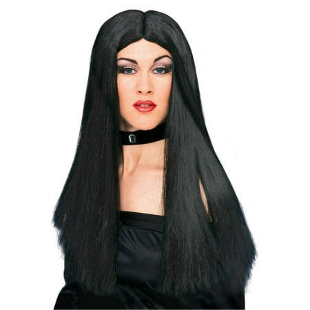 Witch Wig - Black 24” - Adult Costume Accessory