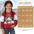 thumbnail image 6 of DISNIMO Girl's Fall Long Sleeve Tops Christmas Penguin Printed Crew Neck Loose Blouse Top Drop Shoulder Pullover Tops Casual Soft Shirts, 6 of 8