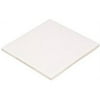 Ceramic Tile, White, 4-1/4X4-1/4 In., 80 Pieces Per Case