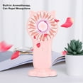 thumbnail image 4 of Mistaha Mini Ventilateur Portable 3 Vitesses Réglables USB Rechargeable Ventilateurs Électriques 3 Vitesses Refroidissement Marche Arrêt, 4 of 8