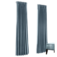 thumbnail image 2 of Dutch Velvet Curtains, Solid Color, Heat Insulation Blackout Curtains, Suitable For Living Room, Bedroom-sebneei, 2 of 4