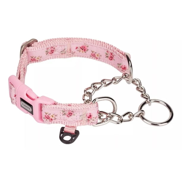 Yudote Collar Para Perro Martingale Con Cadena De Acero Y He