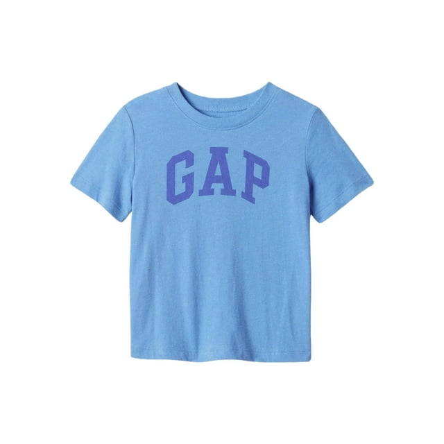 Camiseta GAP de manga corta para bebés, azul unión, 3-6M