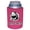 Neon Pink, variant on Bite Me Shark Thick Foam Old School Can Coolie (Black)