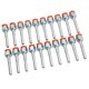 thumbnail image 2 of 20 piezas manguera de aire acondicionado conector de lengüeta recto de aluminio de alta resistencia Universal para coches camiones 3/8 pulgadas, 2 of 12