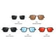 thumbnail image 4 of EeaseMX 1 par de gafas de sol de moda para verano, para exteriores, creativas, para playa, decoración de ropa para hombres y niños (C03, rojo), 4 of 8