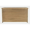 thumbnail image 2 of Jofran Carlyle Crossing Solid Wood Modern Rustic Buffet Storage Cabinet, 2 of 5