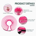 thumbnail image 5 of Kuoser Soft Inflatable Dog Cone for Recovery after Surgery, Alternative to Plastic E-Collar for Small Medium Large Dogs, Rose-red, M, 5 of 8
