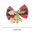 thumbnail image 3 of Puntoco Decoraciones Navideñas 4,5 Cm Mini Campana Adorno Para Árbol De Navidad A,Decoración Hogareña, 3 of 3