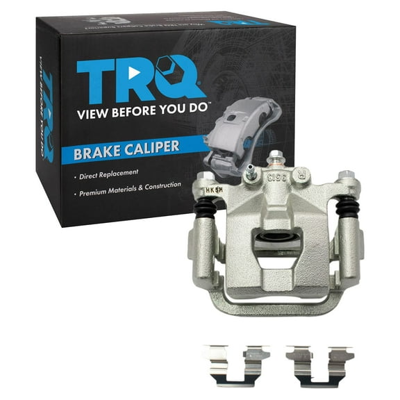 TRQ Rear Right Brake Caliper w/Bracket Passenger Side Compatible with 2007-2012 Nissan Altima 2007-2008 Maxima