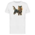 thumbnail image 1 of Yorkshire Terrier Painting Tee Men's -Image by Shutterstock, 1 of 1