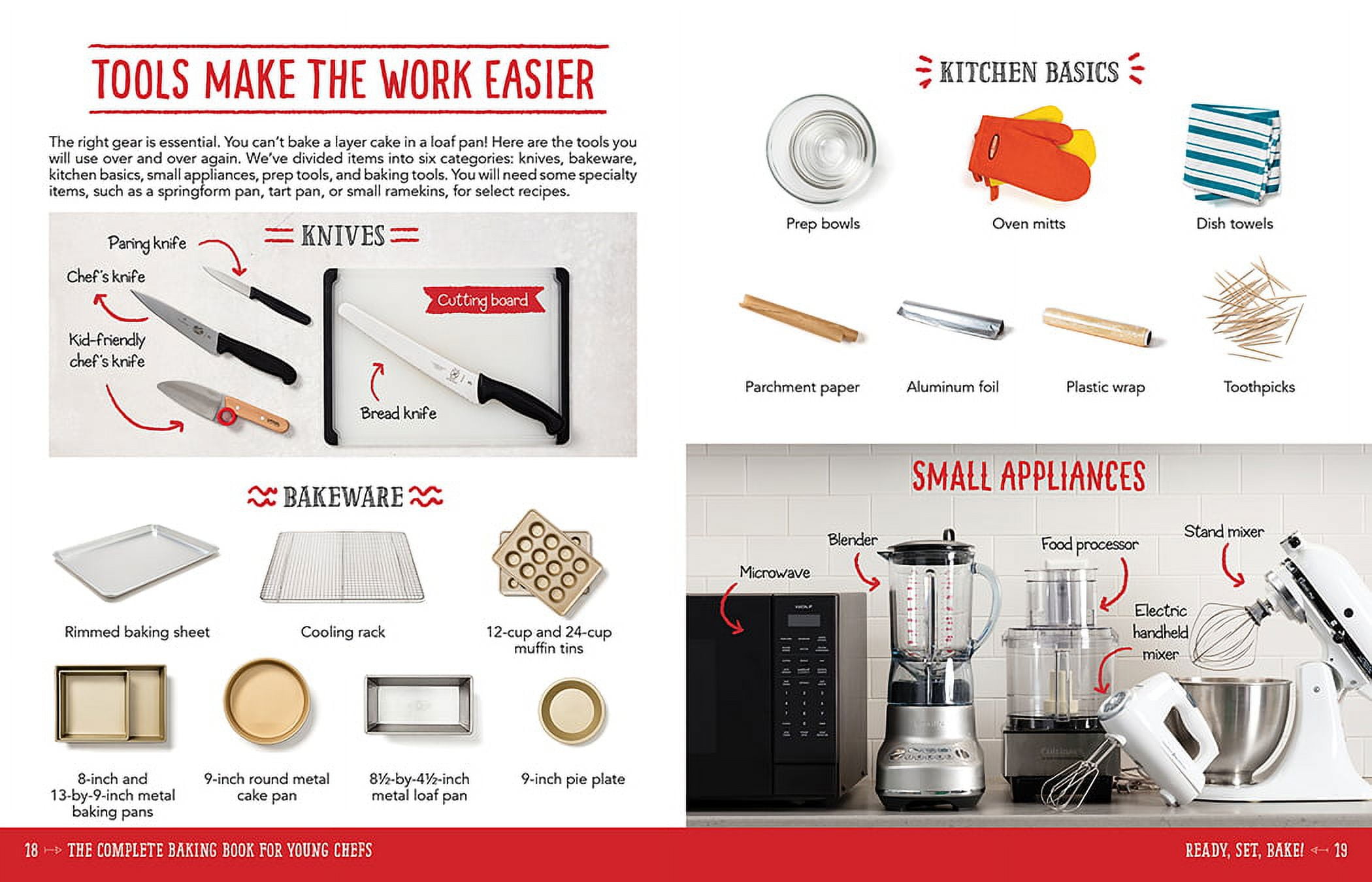 The Complete Baking Book for Young Chefs (Spiral Bound)