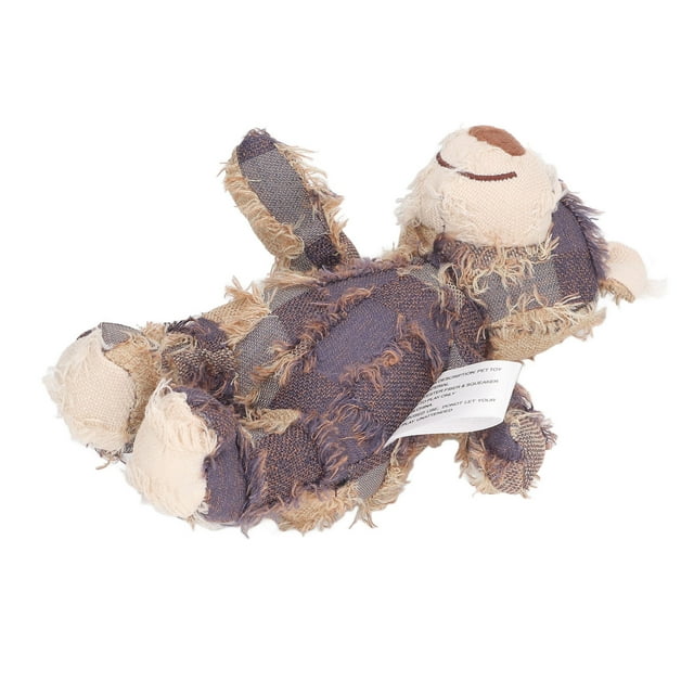 Dog Companion Teeth Grinding Fun Speaking Bite Resistant Plush Bear Interactive Dog Toy