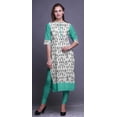 thumbnail image 2 of Bimba Kurta Imprimée d'Été, Tunique Droite, Robes pour Femmes, 2 of 6