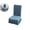 Blue, variant on Chair Covers for Dining Room, Stretch Jacquard Dining Chair Slipcover Covers, Removable Washable Waterproof Chair Covers, 14.96"x16.54"