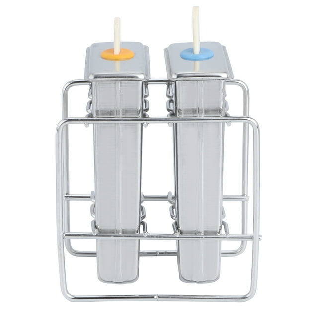 Ice Pop , Frozen Ice Popsicle Maker, Ice Cream Maker, DIY Making Household Ice Cream Stainless Steel Molds Ice Cream For Kitchen Ice Cream For Home Ice Cream For Hot Summer