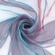 thumbnail image 1 of Tela de organza bicolor de 5,4 yardas, tul iridiscente azul acero de 60 pulgadas, tela de gasa holográfica, voile, 1 of 9