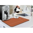 thumbnail image 2 of Coffee Mat Absorbent and Quick Dry Mat Hide Stain Rubber Backed Anti-Slip Drying Mat 19.5x12in for Kitchen Counter-Coffee Bar, 2 of 6