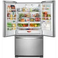 thumbnail image 4 of Whirlpool 33 Inch Freestanding French Door Refrigerator with 22 cu. ft. Capacity Fingerprint-Resistant Stainless Steel WRFF5333PZ, 4 of 5