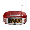 thumbnail image 2 of Akai Ce1500r Red Clock Radio Retro Am Fm Ppl Radio Wake Up, 2 of 2