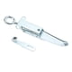 thumbnail image 1 of Cerrojo de resorte para remolque, manija de puerta de hierro galvanizado de alta resistencia, hebilla, cerradura de seguridad, pestillo de abrazadera para caravana RV Camper Jadeshay A, 1 of 8