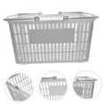 thumbnail image 3 of OULII Panier de Rangement en Plastique Gris pour Courses et Collations, 3 of 7