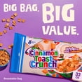 thumbnail image 6 of Cinnamon Toast Crunch Breakfast Cereal, Crispy Cinnamon Cereal, Value Bag, 32 oz, 6 of 16