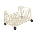 thumbnail image 5 of simhoa Rolling Utility Cart Book Storage Bin with Wheels under Desk Storage Box Book Cart Mobile Bookshelf for School Classroom Dorm M, 5 of 10