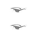 thumbnail image 4 of Gafas de sol de media montura para hombre Qarigey con dioptrías antideslizante estilo Vintage Type28 NO28, 4 of 6