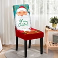 thumbnail image 4 of HOARBOEG Christmas Dining Chair Covers Chair Back Covers Removable Washable Chair Protectors For Christmas Home Kitchen, 4 of 6