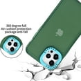 thumbnail image 2 of Allytech TPU Case for iPhone 11 Pro Max[6.5" 2019], iPhone 11 Pro Max 2019 Case, Lightweight Slim Dropproof Silicone Bumper Anti-Scratch Anti-Yellow Protective Case for iPhone 11 Pro Max, Green + Blue, 2 of 4