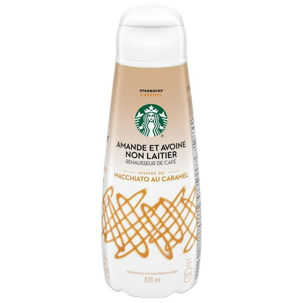 Rehausseur de café STARBUCKS Amande et avoine Macchiato au caramel 828 ml 828ml