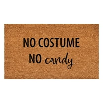 Calloway Mills 111912436 No Costume No Candy Doormat 24" x 36"