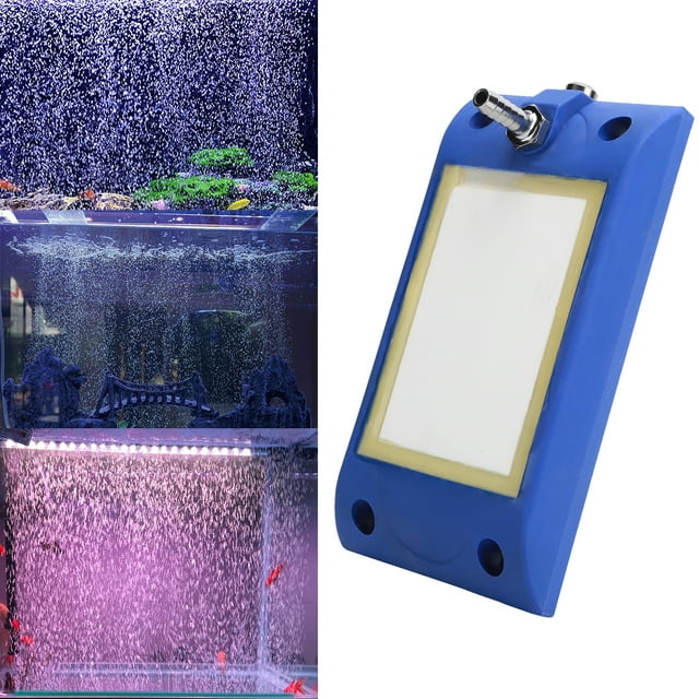 Bubble Diffuser Bar, Metal Fish Micro Bubble Oxygen Diffuser Aquarium Dual Interface High Density Nano Air Stone Bar For Fish And Small Garden Ponds
