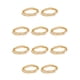 thumbnail image 1 of Guardurnaity Cuentas Cadena de cintura Estilo simple Decoración de moda Accesorio Cadenas de vientre Tipo 24 tipo 24 10Conjunto, 1 of 6