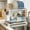 White, variant on Large 2 Tier Dish Drying Rack with Drainboard, Rustproof Stainless Steel Kitchen Dish Drainer Set with Utensil/Cup/Cutting Board Holder, Space Saving Countertop Organizer, Black