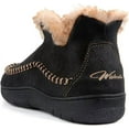 thumbnail image 3 of Wishcotton Men's Moccasin Bootie Slippers with Faux Wool Lined House Shoes, 3 of 6