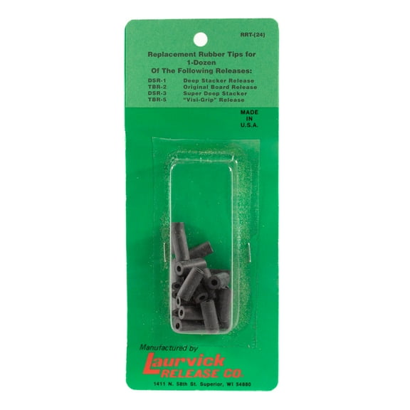 Laurvick Release Rubber Tip Replacements Qty 24