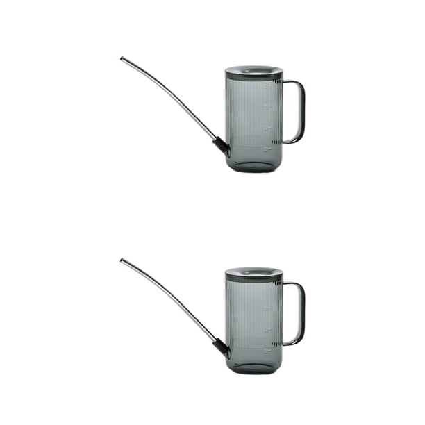 Bearachild Boquilla larga para botella, bote de 1000ml, práctico aspersor de mano de plástico, hervidor de agua, lata de limpieza, suministros Type1 NO1