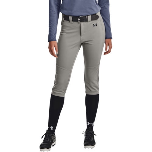 Under Armour Women's Utility Fastpitch Softball Pants Grey Xs XS