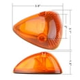 thumbnail image 2 of CCIYU Replacement fit for 94-98 for Dodge for Ram 2500 3500 Amber Cab Roof Top Marker Running Lamps w/Red LED Light Bulbs(5 Pcs), 2 of 5