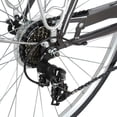 thumbnail image 3 of Tracer Osaka Men's Hybrid City Bike 23" Grey Steel Frame Shimano 7 Speed 28" Wheels, 3 of 7