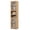 Natural, variant on Patiojoy Tall Bathroom Storage Cabinet 67"H Freestanding Storage Organizer with 2 Fluted Doors and Adjustable Shelf White