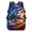 American Flag Lightning Baseball, variant on Pink Deer Bow School Backpack for Girls Primary School 17 Inch Large Capacity Bookbag with Side Pockets School Bag Children Back to School Gifts