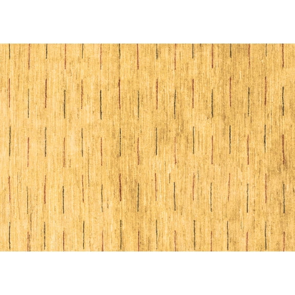 Ahgly Company Indoor Rectangle Solid Brown Modern Area Rugs, 2' x 3'